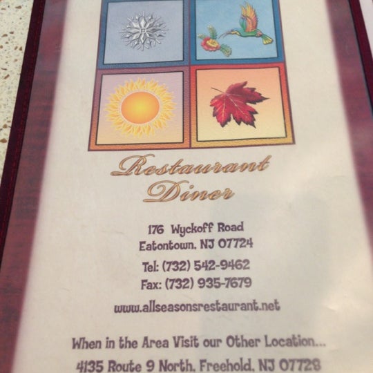 10/13/2012にMickey G.がAll Seasons Diner Restaurantで撮った写真