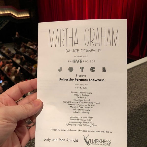 Photo taken at The Joyce Theater by Benjamin M. on 4/6/2019
