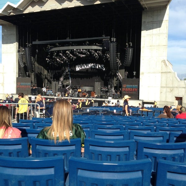 Usana Amphitheater Seating Chart Rows