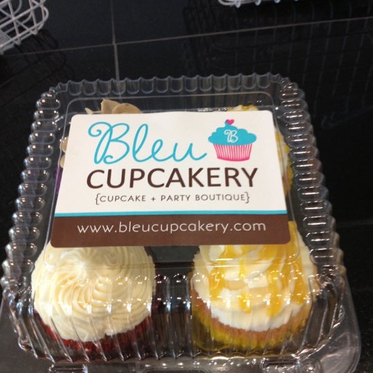 Photo taken at Bleu Cupcakery by Theresa . on 10/25/2012