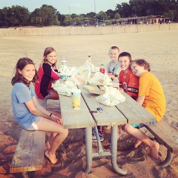 Wilmette Sailing Beach Wilmette, IL