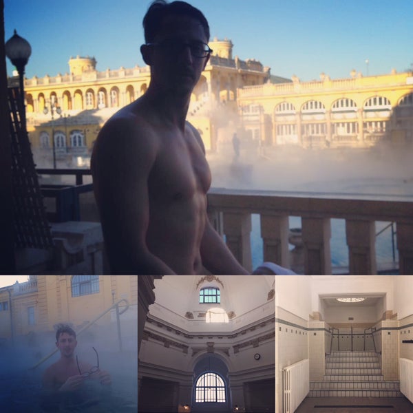 Das Foto wurde bei The Aquincum Hotel Budapest von Стас Е. am 1/7/2017 aufgenommen