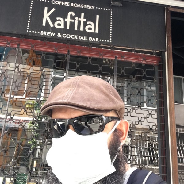 Photo taken at Kafital Coffee Roastery &amp; Cocktail Bar by N E. on 5/15/2021