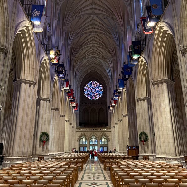 Photo taken at Washington National Cathedral by Alex O. on 12/18/2021