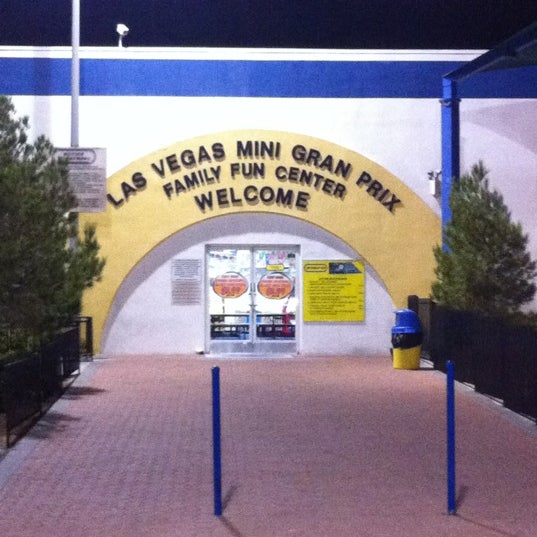 Photo taken at Las Vegas Mini Gran Prix by Marcelo M. on 10/2/2012