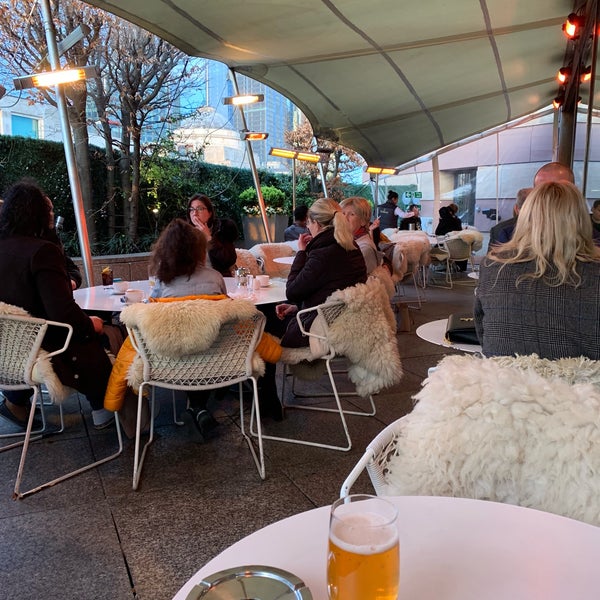 Photo taken at Coq d&#39;Argent by maura on 4/13/2019