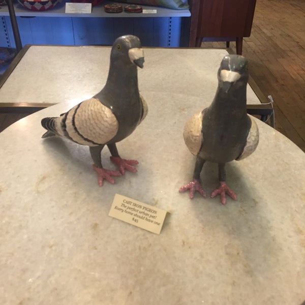 Jury Duty Day -Window Shopping Option 1. Adorable home goods for the minimalist at heart. Priced well for all budgets so you're guaranteed to find something you can't leave without. Like these pigeons
