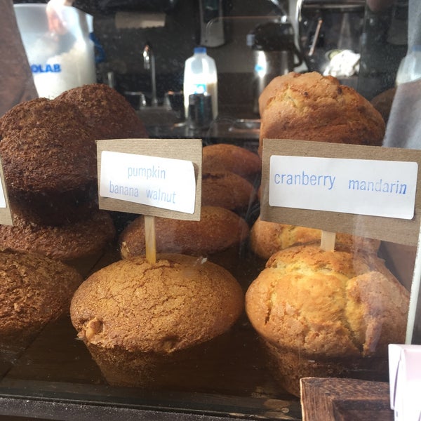 If you love Ground Support's muffins, they're from Blue Sky in Brooklyn - they also have them here at Treehaus!