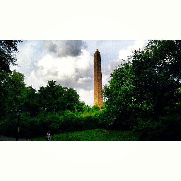Photo taken at Cleopatra&#39;s Needle by Ryan F. on 7/12/2013