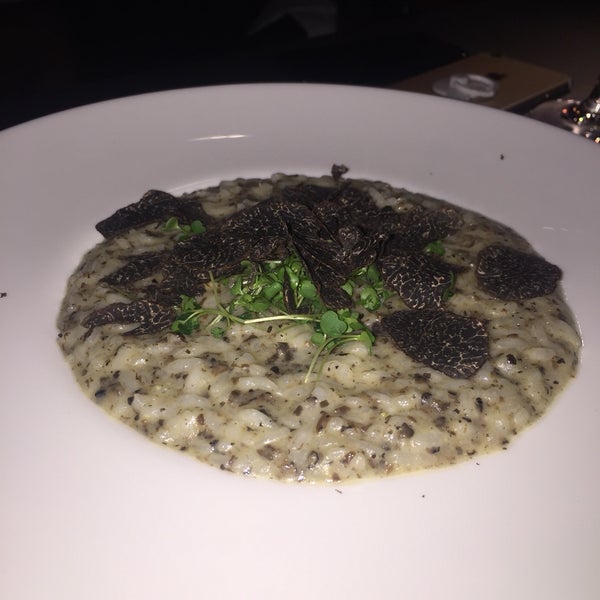 Risotto with truffle is a must!