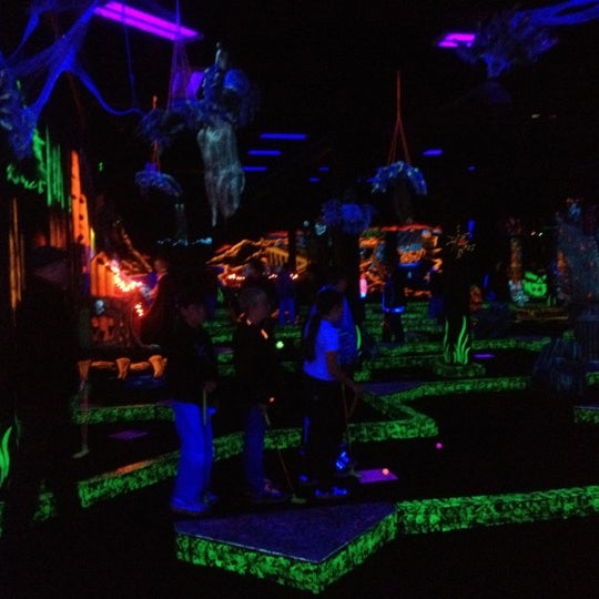 Photo taken at Monster Mini Golf by Renee R. on 12/1/2012