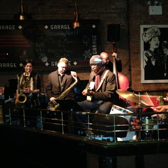 Photo taken at Garage Restaurant &amp; Cafe by Brendan F. on 11/18/2012