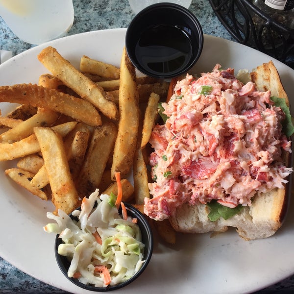 You must have Lobster roll sandwich.  The chicken Cesar salad is massive and really good. I will dream about those fries...