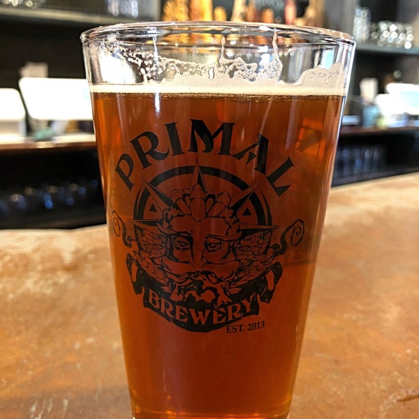 Photo taken at Primal Brewery by Nick N. on 10/13/2018