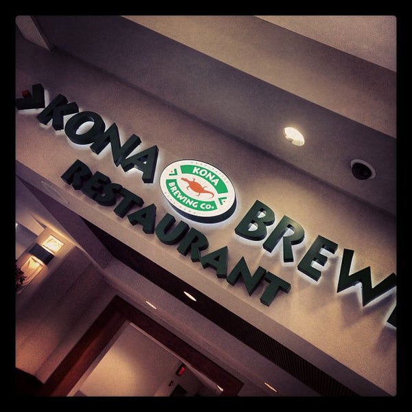 Photo taken at Kona Brewing Co. by Miki&#39;s L. on 12/20/2012