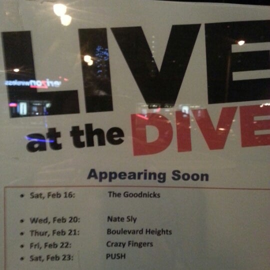 Photo taken at The Dive Bar by Jay M. on 2/24/2013