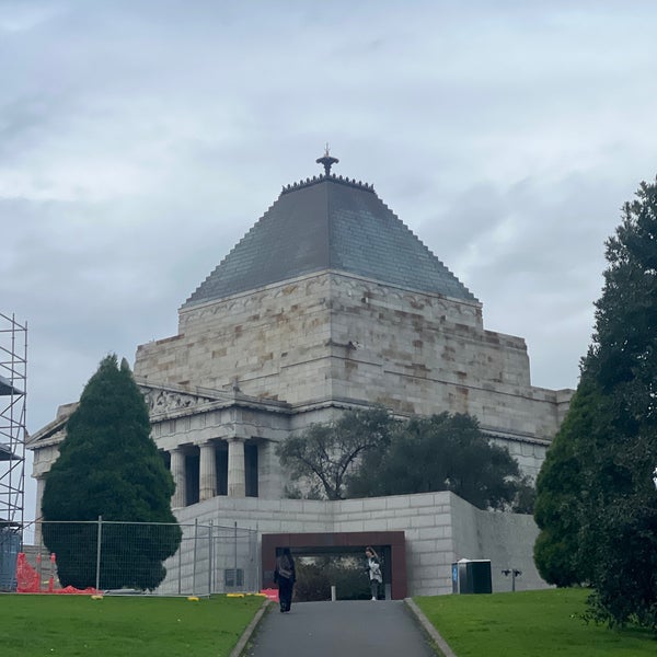 Photo taken at Shrine of Remembrance by Opal P. on 6/25/2023