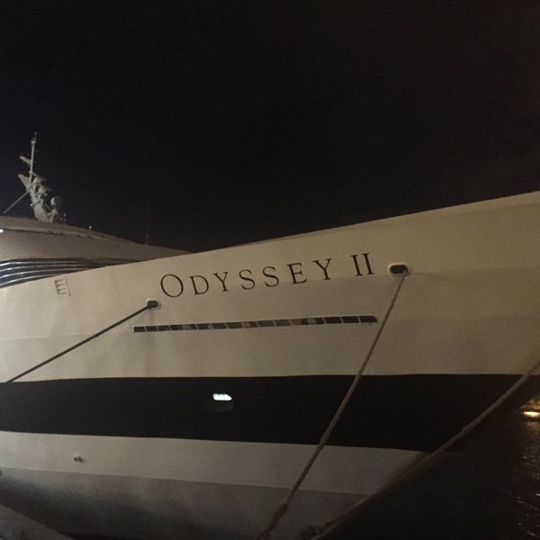 Photo taken at Odyssey Cruises by Janet C. on 10/22/2015