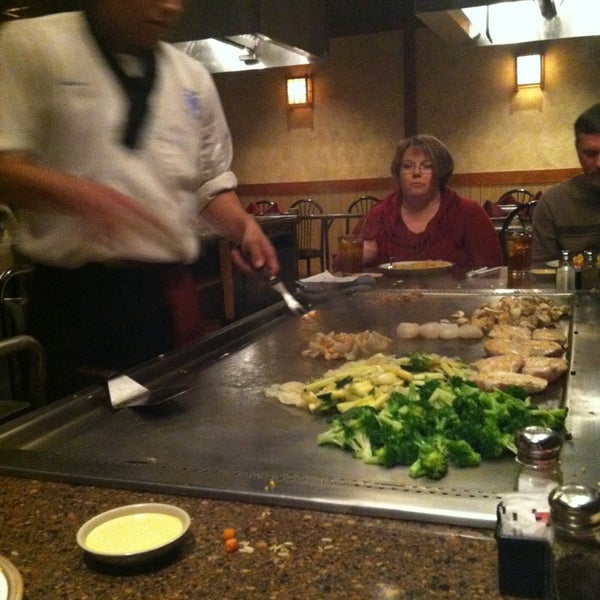 Photo taken at Kobe Japanese Steak House by Terrell C. on 12/29/2012