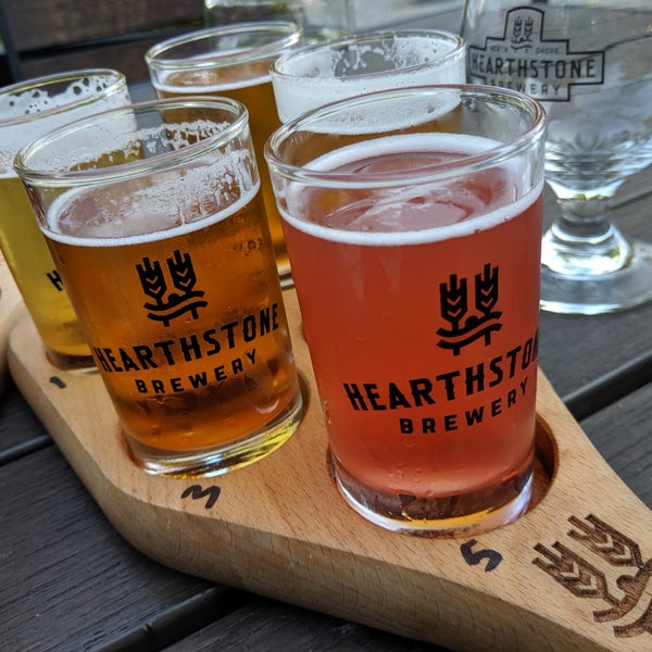 Photo taken at Hearthstone Brewery by Alex M. on 5/31/2019