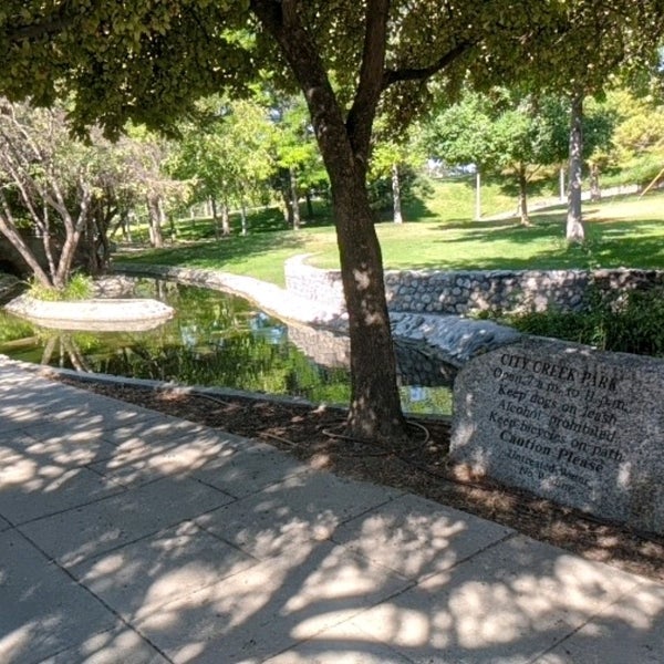 City Creek Park Park in Salt Lake City