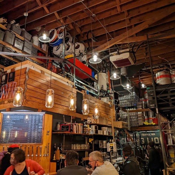 Photo taken at Flying Lion Brewing by Alex M. on 12/19/2021