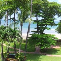 Photo taken at Tamarindo Diria Beach Resort by Alejandro C. on 10/13/2012