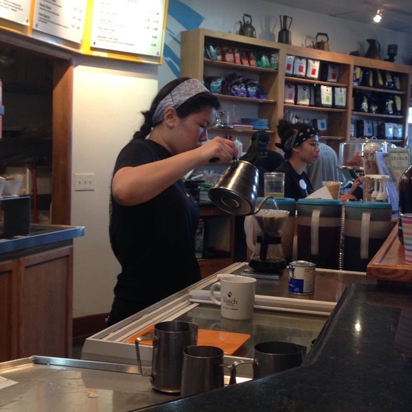 9/6/2015 tarihinde Sandy P.ziyaretçi tarafından Klatch Coffee'de çekilen fotoğraf