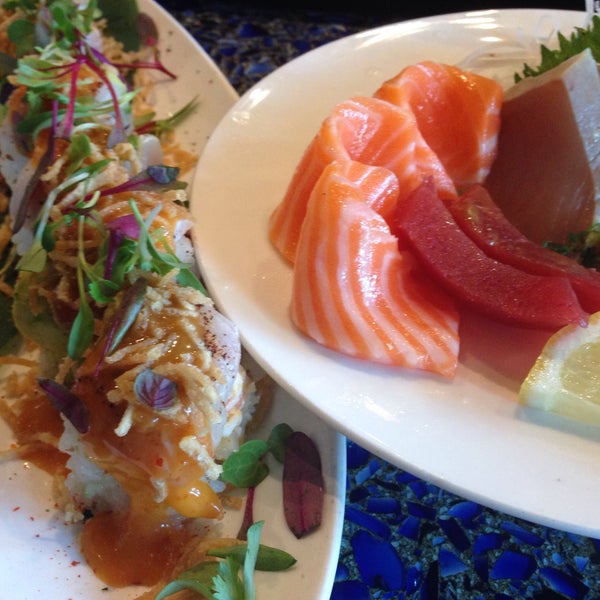 Photo taken at Harney Sushi by Sandy P. on 4/7/2015