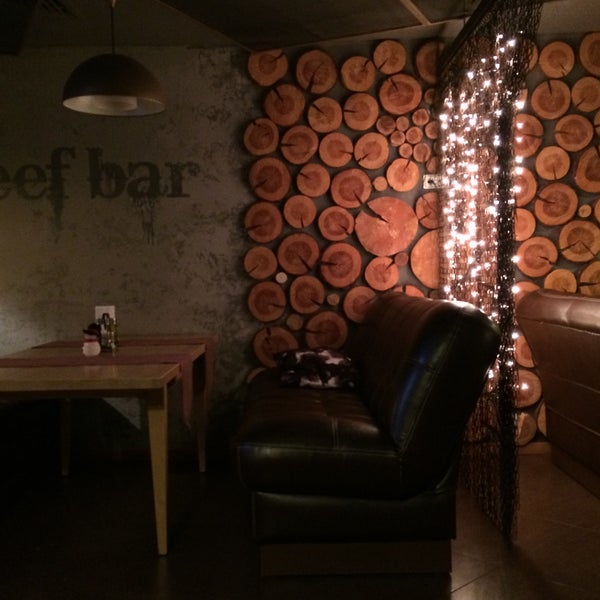รูปภาพถ่ายที่ Биф бар &quot;Восемь&quot; / &quot;Vosem&quot; beef bar โดย Ольга Ф. เมื่อ 12/26/2014