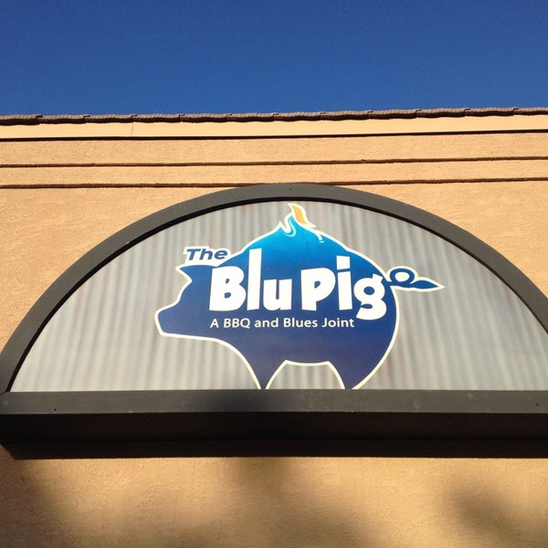 Photo taken at The Blu Pig &amp; Blu Bar by Marc M. on 7/20/2013