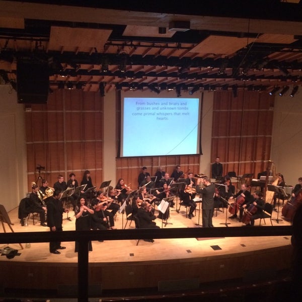 Photo taken at Merkin Concert Hall by Journo G. on 11/19/2014