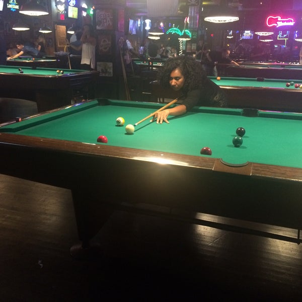 Photo taken at Break Bar &amp; Billiards by Journo G. on 9/20/2015