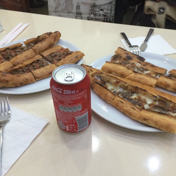 Photo taken at K2 Pizza &amp; Pide by Sedat Y. on 11/4/2015