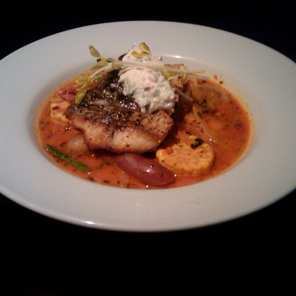 Tonight's Special:  Pan Roasted Redfish with a New England style boil & crab remoulade!