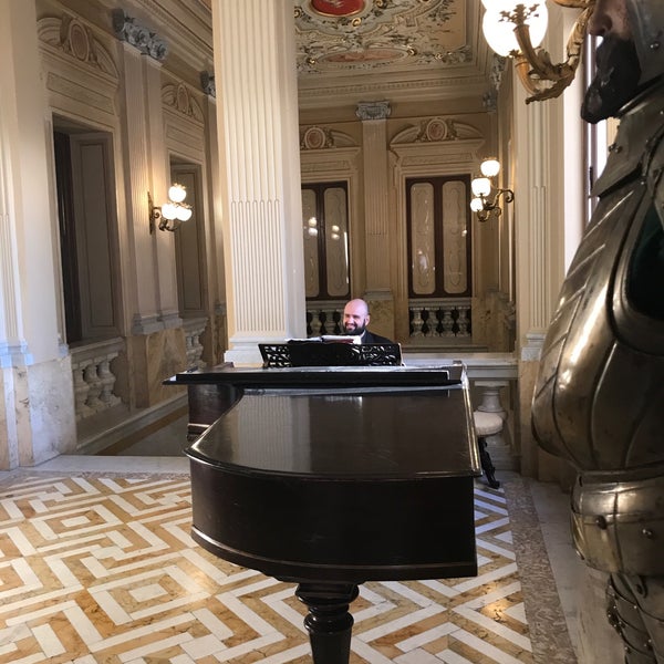 Photo taken at Palazzo Parisio by Fede B. on 5/24/2017
