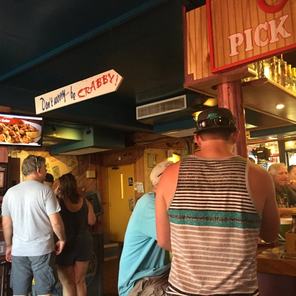 Photo taken at Crabby Bill&#39;s Clearwater Beach by Cris M. on 5/11/2015