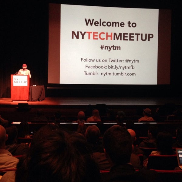 Photo taken at NYC Tech Meetup by Peter H. on 5/6/2014