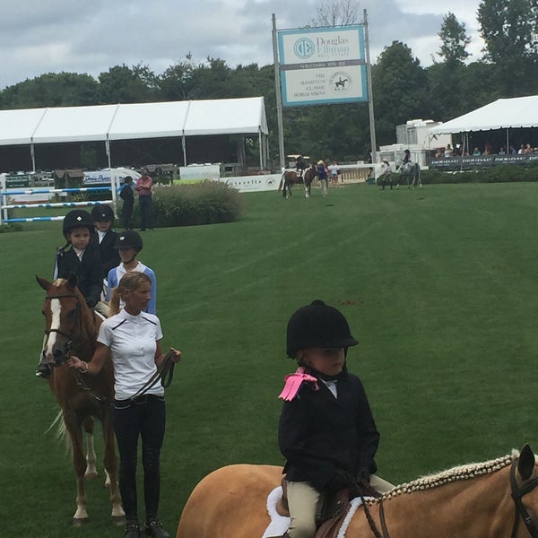 Photo taken at Hampton Classic Horse Show by Peter H. on 8/23/2015