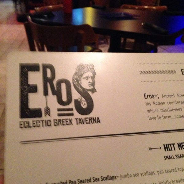 1/26/2014にEd R.がEros Eclectic Greek Tavernaで撮った写真