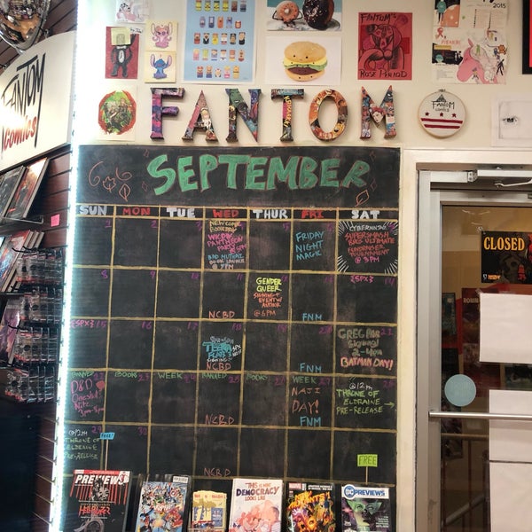 Photo taken at Fantom Comics by ina on 9/20/2019