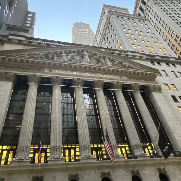 Photo taken at New York Stock Exchange by 873 t. on 8/26/2023