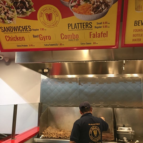 Photo taken at The Halal Guys by Robert N. on 11/27/2016