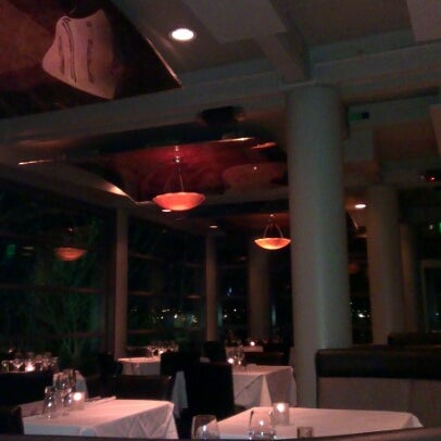 Photo taken at Aquariva Restaurant Portland by LH on 1/2/2013