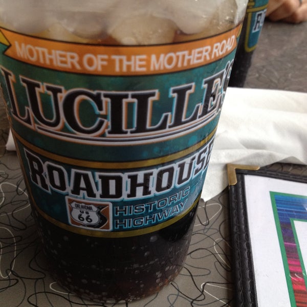 Photo taken at Lucille&#39;s Roadhouse Diner by Denisse L. on 5/2/2013