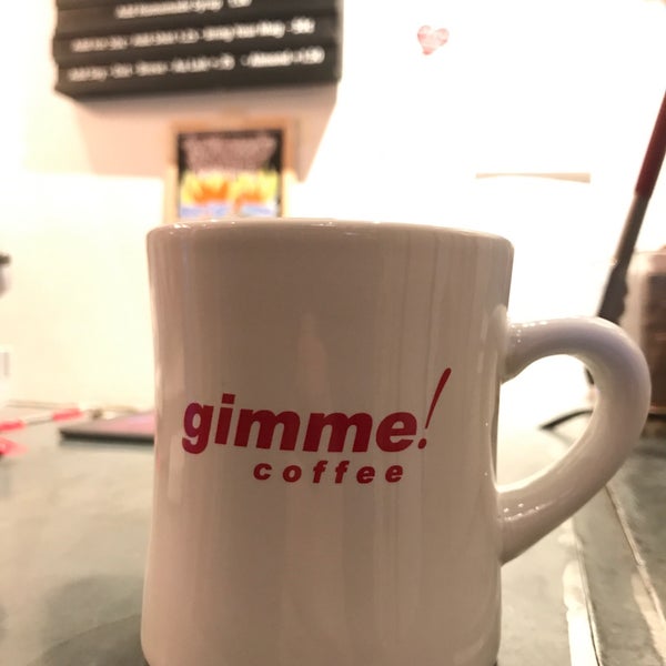 Photo taken at Gimme! Coffee by Bryan M. on 11/12/2017