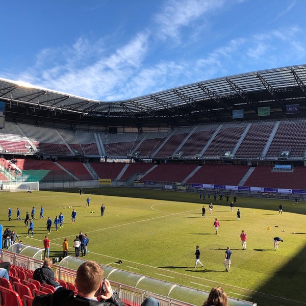 Photo taken at Wörthersee Stadion by Katalina💫 K. on 3/3/2019