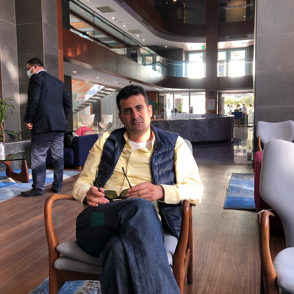 Photo taken at DoubleTree by Hilton by SantrA İ. on 4/6/2021