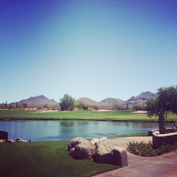 6/23/2014 tarihinde Karla P.ziyaretçi tarafından Grayhawk Golf Club'de çekilen fotoğraf