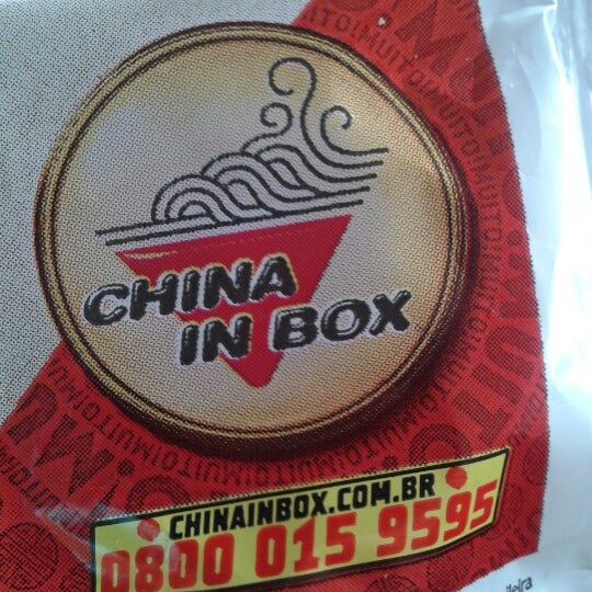 Photo taken at China in Box by Marcio S. on 2/10/2013